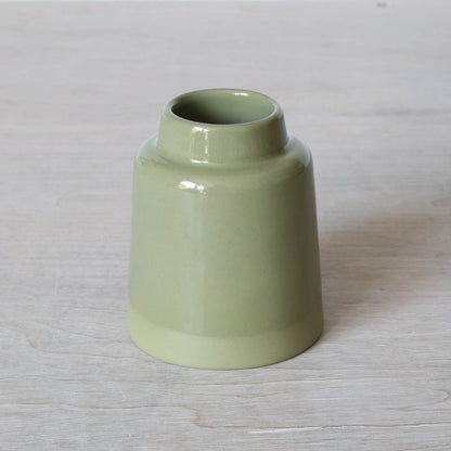 Mini Vase Tall in Moss Green