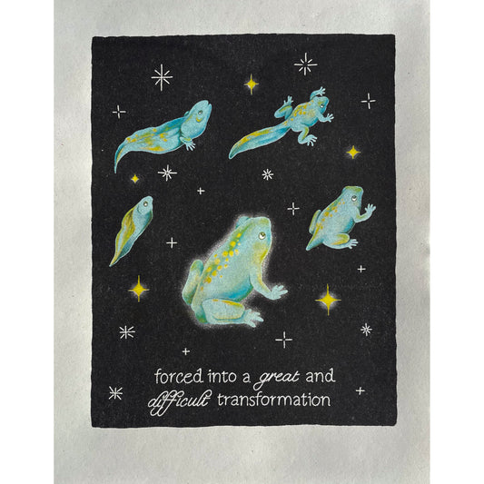 A Great and Difficult Transformation Print