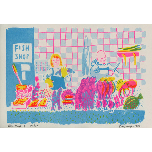 Fish Shop Print