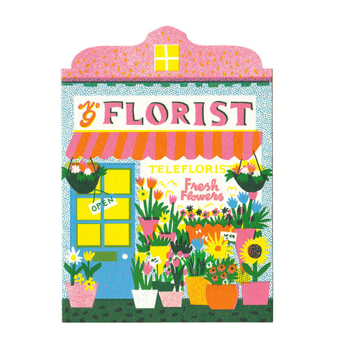 Florist Shop Greeting Card