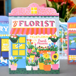 Florist Shop Greeting Card