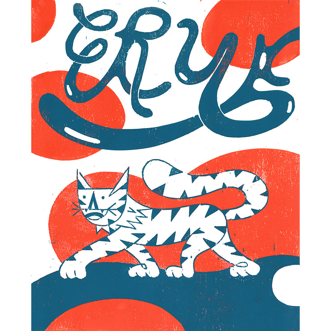 Follow Eryk Print