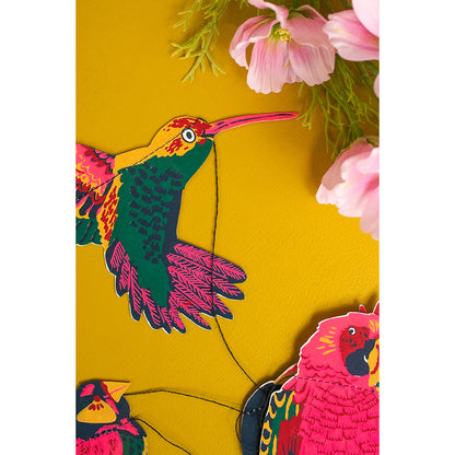 Tropical Birds Garland