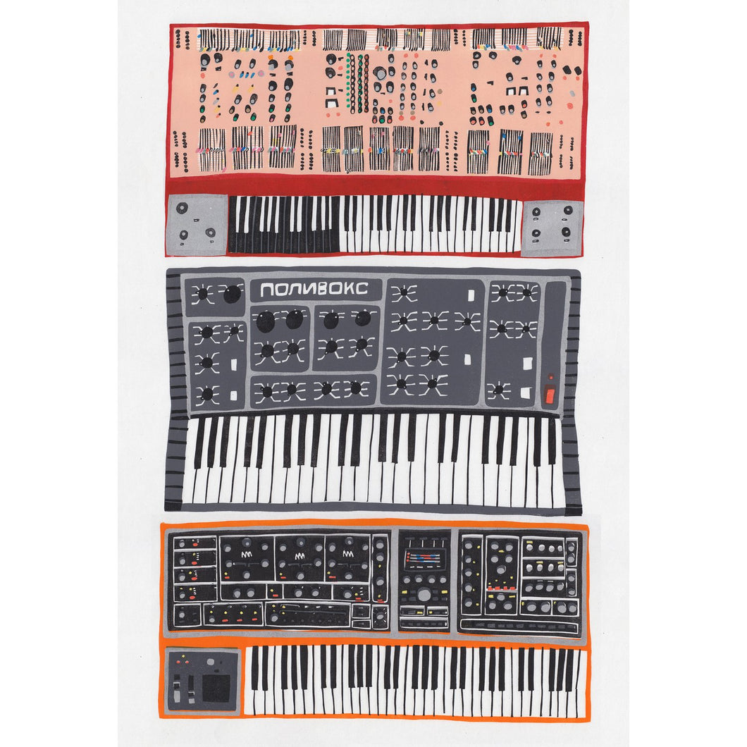 Synthesizers Print