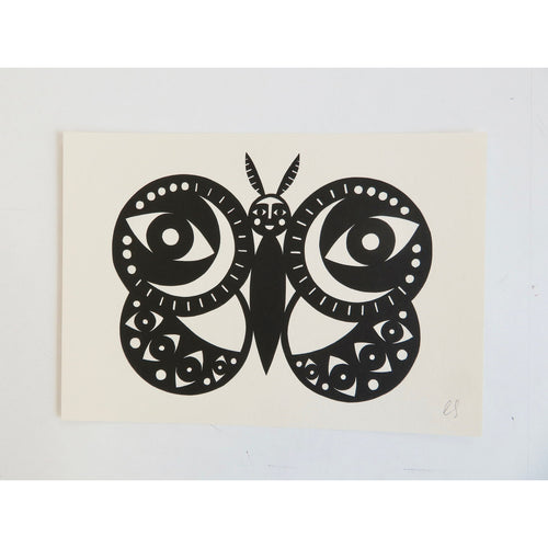 Happy Butterfly Print