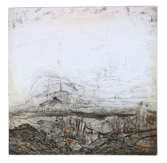 Solitary Cave Greeting Card