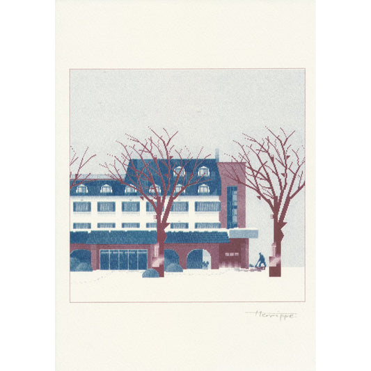 ホテルで内緒で (secretly at the hotel) Print