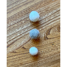 Load image into Gallery viewer, Necklace - Three Furry Balls 3: DOG made by Lucy Anderson commissioned by Elizabeth Bone