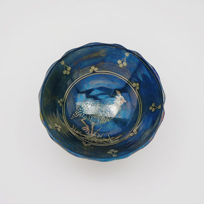 Bowl with Guinee Fowl