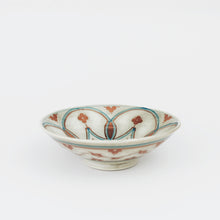 Load image into Gallery viewer, Small Bowl with Blue and Copper Pattern