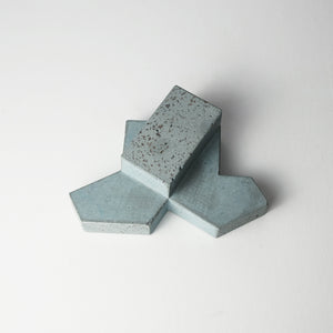 Einstein Variation 1 in Blue Concrete
