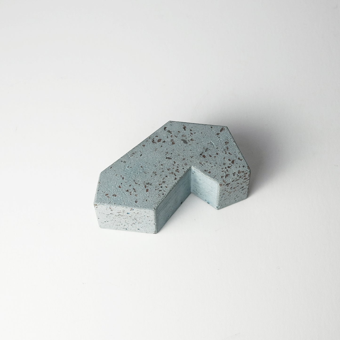 Einstein Variation 1 in Blue Concrete