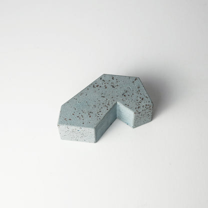 Einstein Variation 1 in Blue Concrete