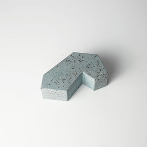 Einstein Variation 1 in Blue Concrete