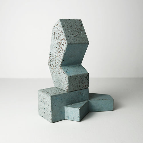 Einstein Variation 1 in Blue Concrete