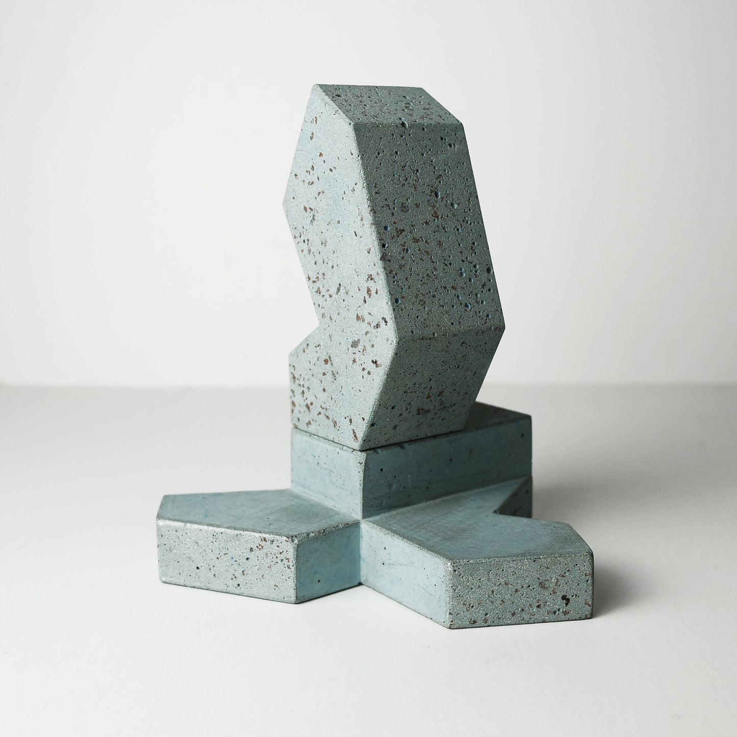 Einstein Variation 1 in Blue Concrete