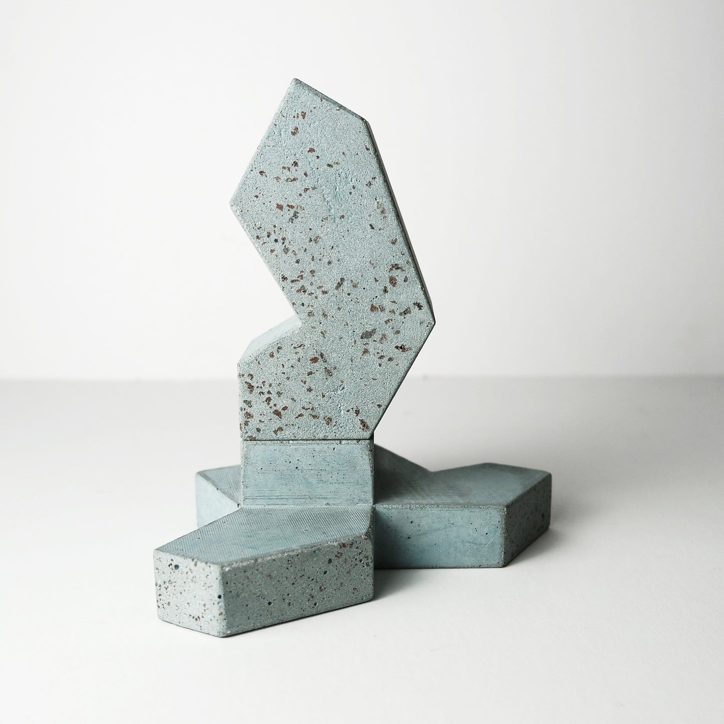 Einstein Variation 1 in Blue Concrete