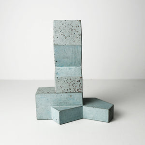 Einstein Variation 1 in Blue Concrete
