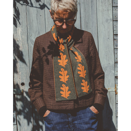Autumn Oak Small Scarf