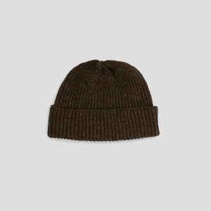 Fisherman's Rib Short Beanie in Porcupine