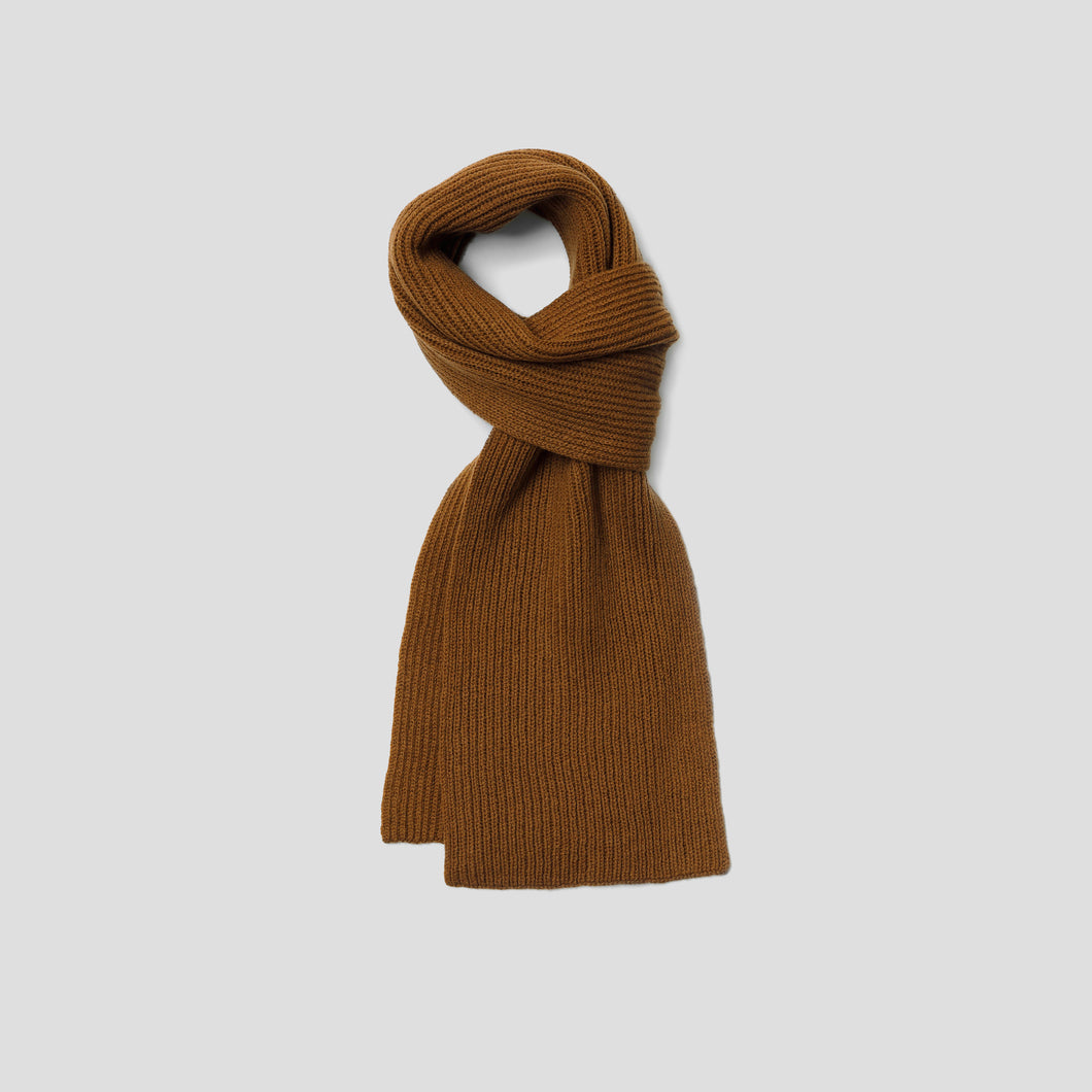 Fisherman's Rib Scarf in Vintage Vicuna