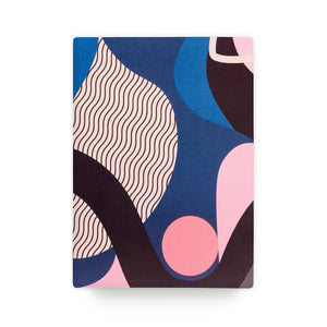 Japanese Denim Abstract Gift Wrap