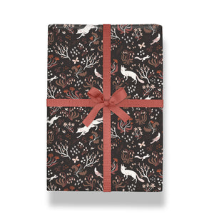 Meadow Song Autumnal Woodland Gift Wrap