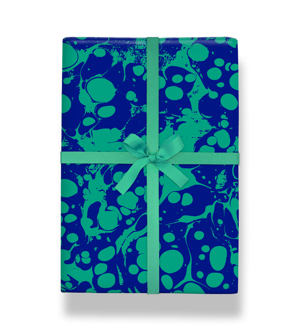 Mintkiss Marbled Gift Wrap