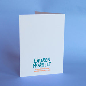 Hello Frog Greeting Card