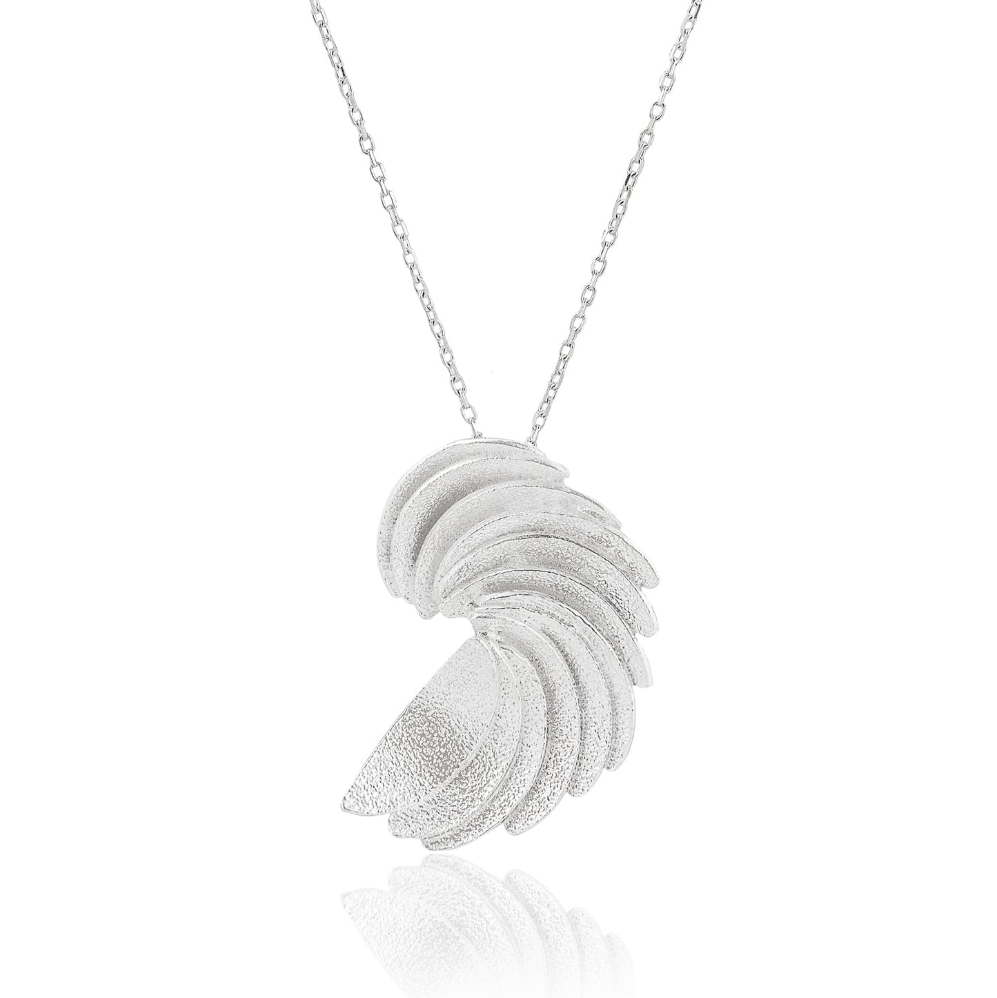 Armadillo Necklace in Silver