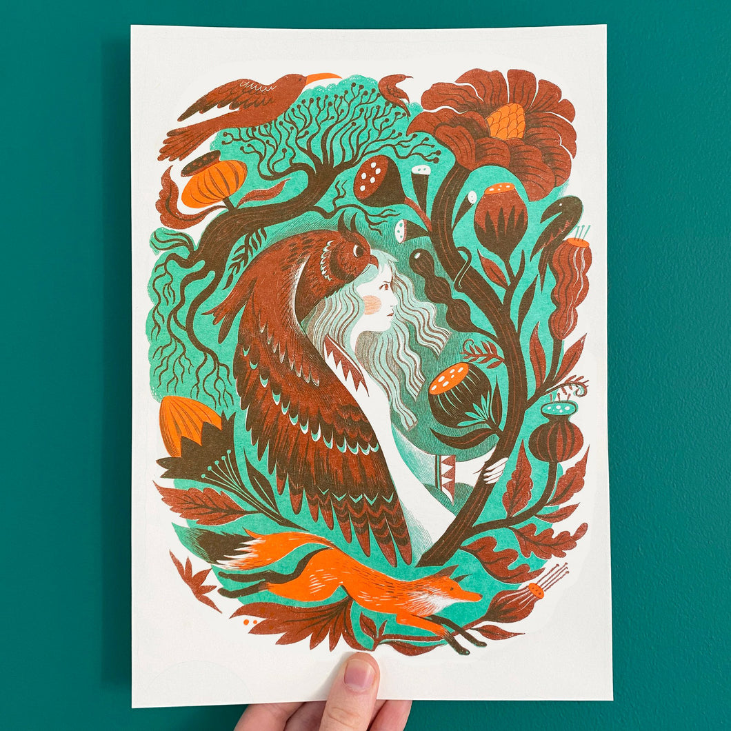 Protect Your Wild Rebellious Heart Print