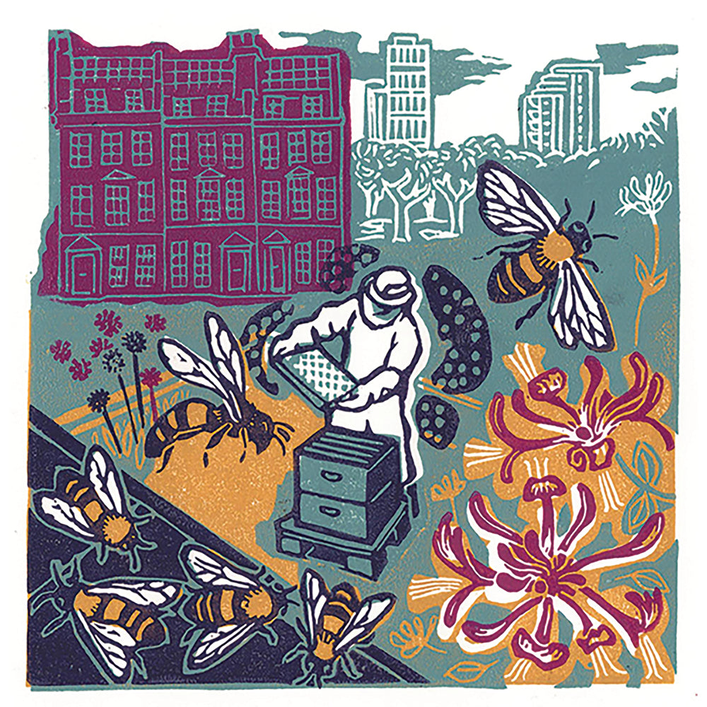 Bees Greeting Card