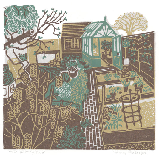 The Potting Shed Greeting Card