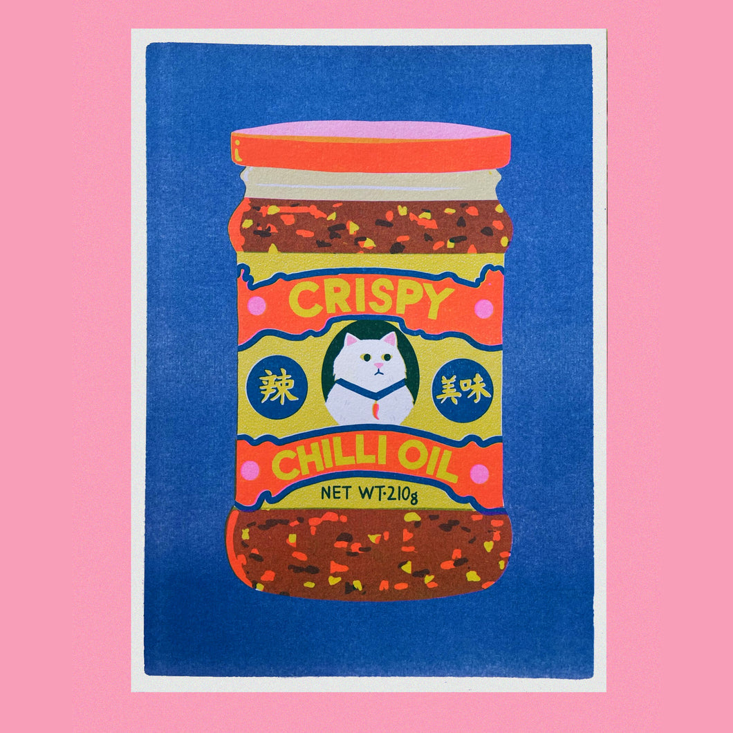 Chilli Crisp Oil Print