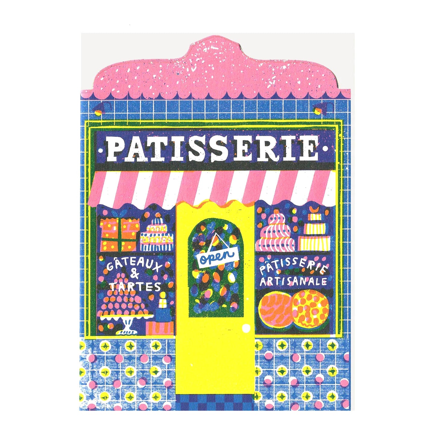 Patisserie Shop Greeting Card