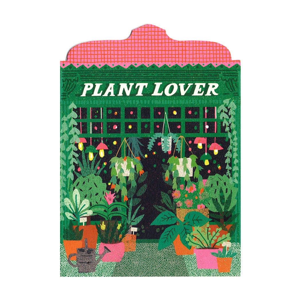 Plant Lover Shop Greeting Card