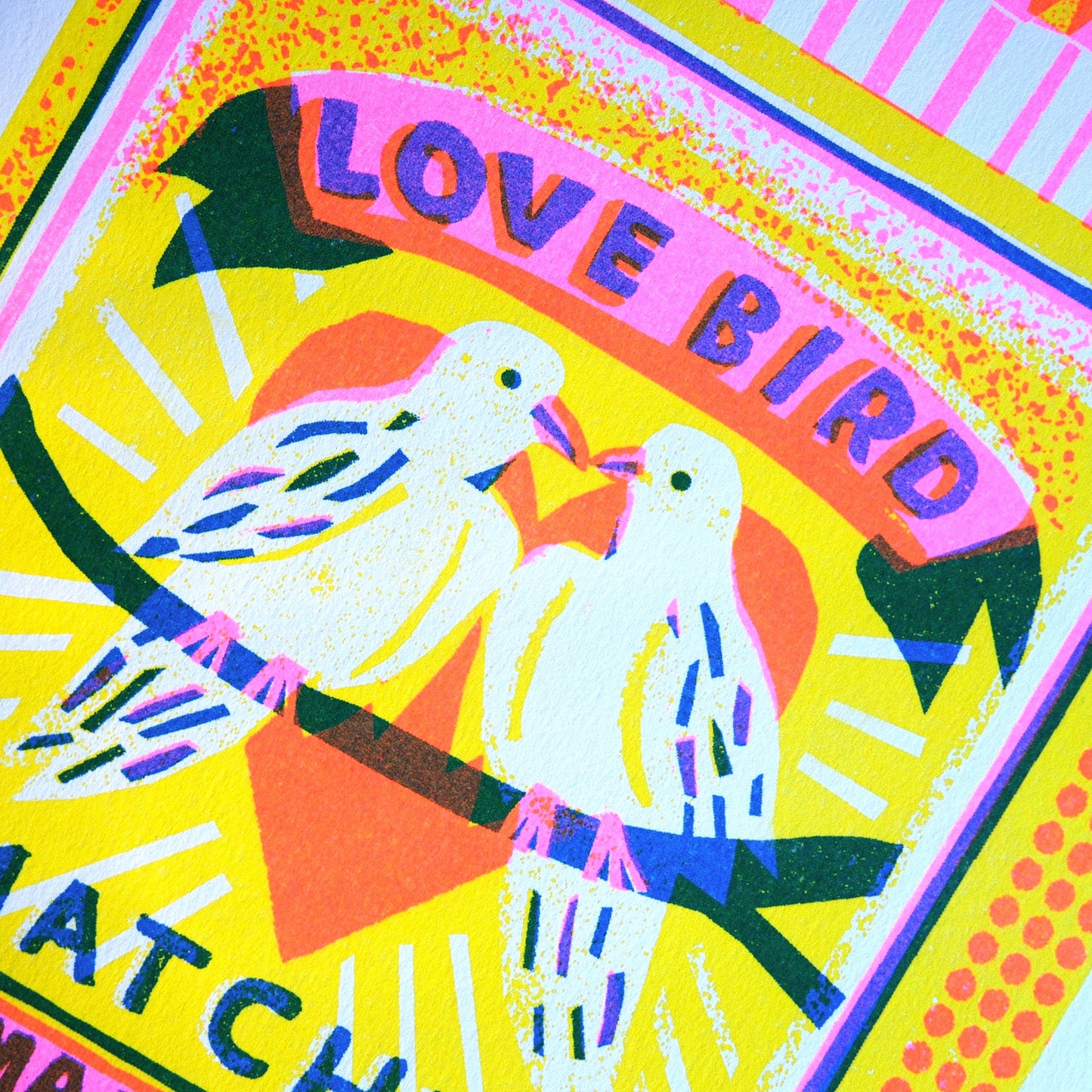 Love Bird Matches Print