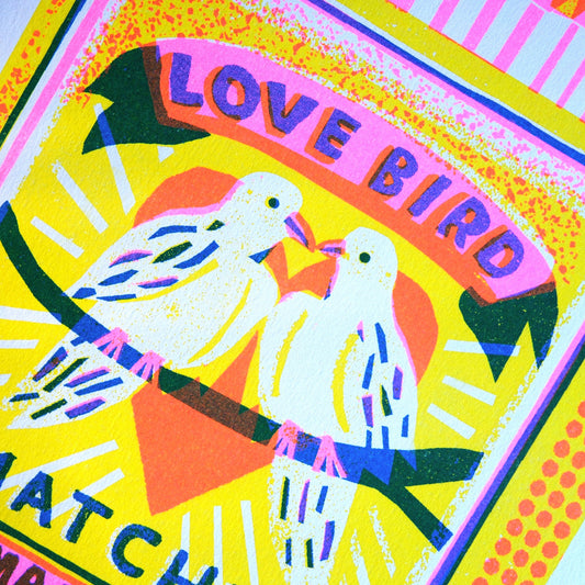 Love Bird Matches Print