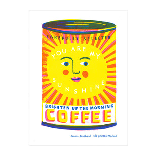Sunshine Coffee Print
