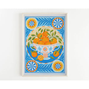 Orange Bowl Print