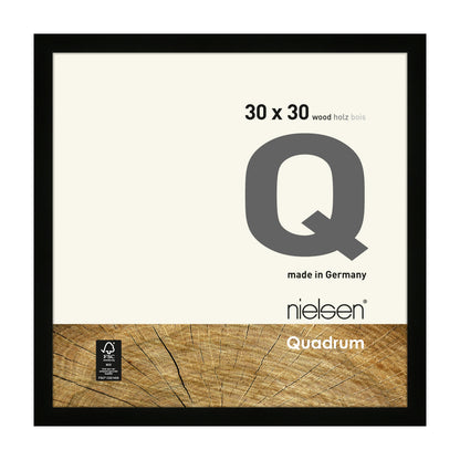 Quadrum 30x30 Black Frame