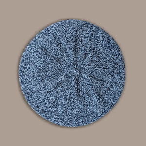 Wool Beret Cornflower Marl