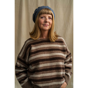 Wool Beret Cornflower Marl