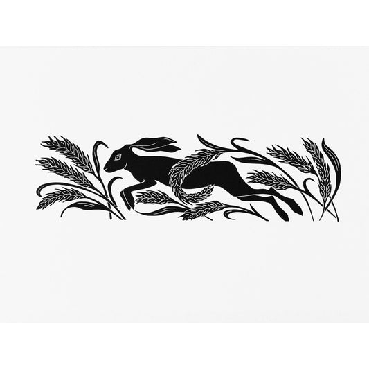 Running Hare Print