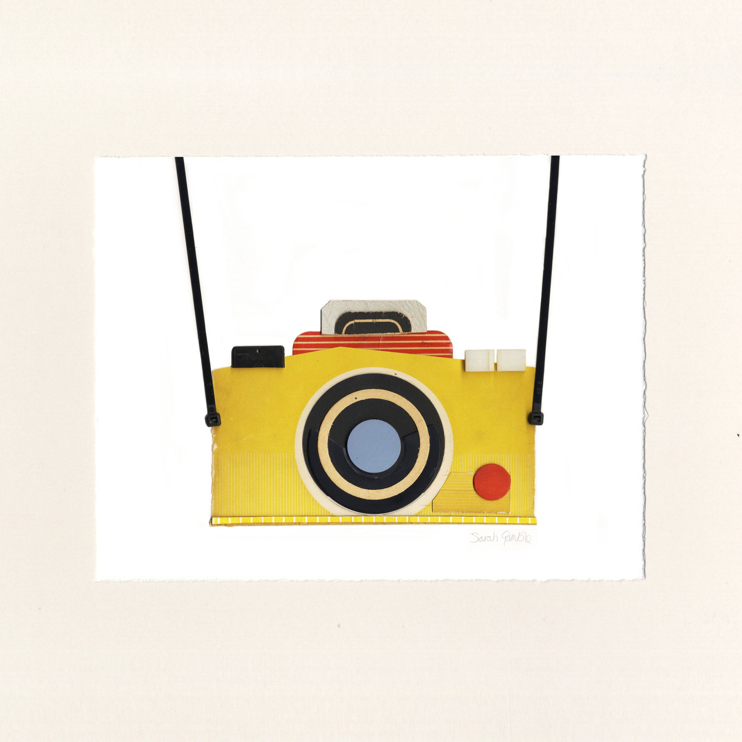 Yellow Camera Print – Atelier Beside the Sea