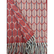 Load image into Gallery viewer, Feathers Scarf in Cornflower &amp; Hawthorn