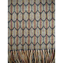 Load image into Gallery viewer, Feathers Scarf in Pollen &amp; Graphite