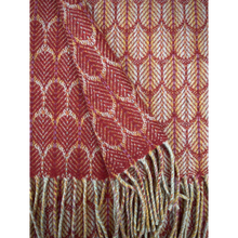 Load image into Gallery viewer, Feathers Scarf in Pollen &amp; Hawthorn