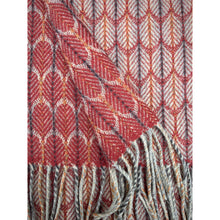 Load image into Gallery viewer, Feathers Scarf in Rust &amp; Rowan