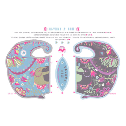 Sarah Young Tea Towel / Cut and Sew Kit Bundle